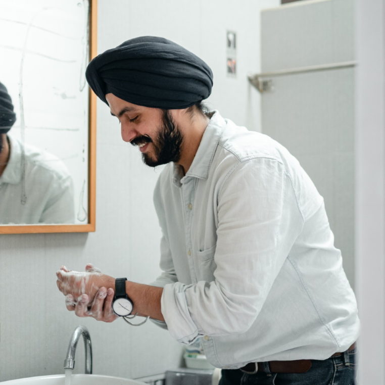 keys lost in bathroom