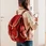 Red chipolo bag finder travel