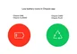 Chipolo key finder low battery icons in app 1